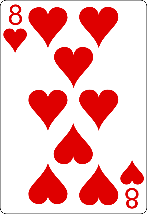 کارت هشت دل