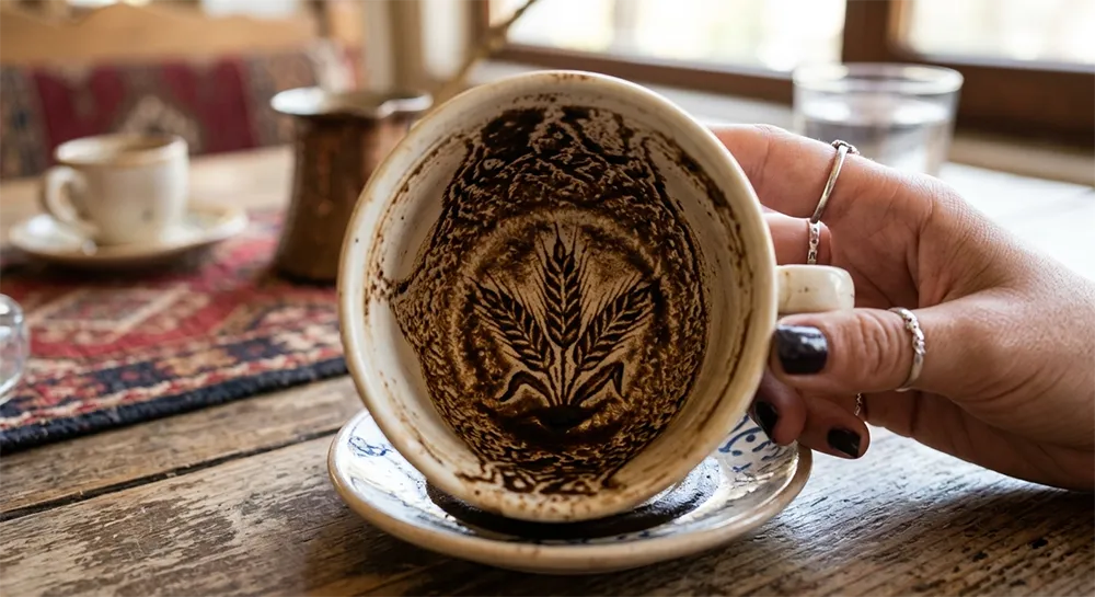 نماد گندم در فال قهوه
