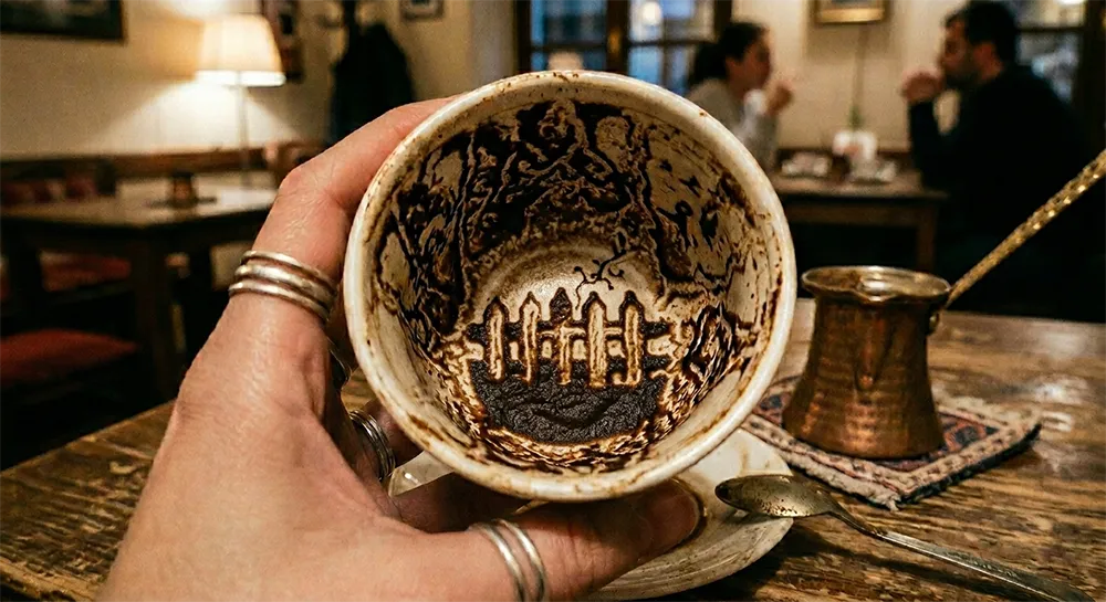 نماد حصار در فال قهوه