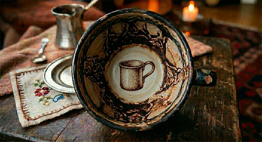 نماد پیمانه در فال قهوه