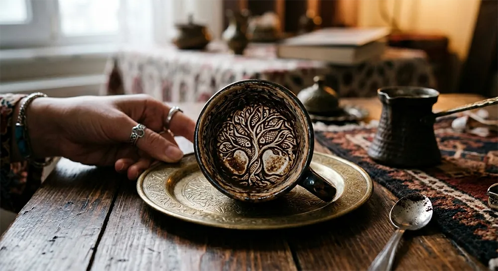نماد درخت در فال قهوه