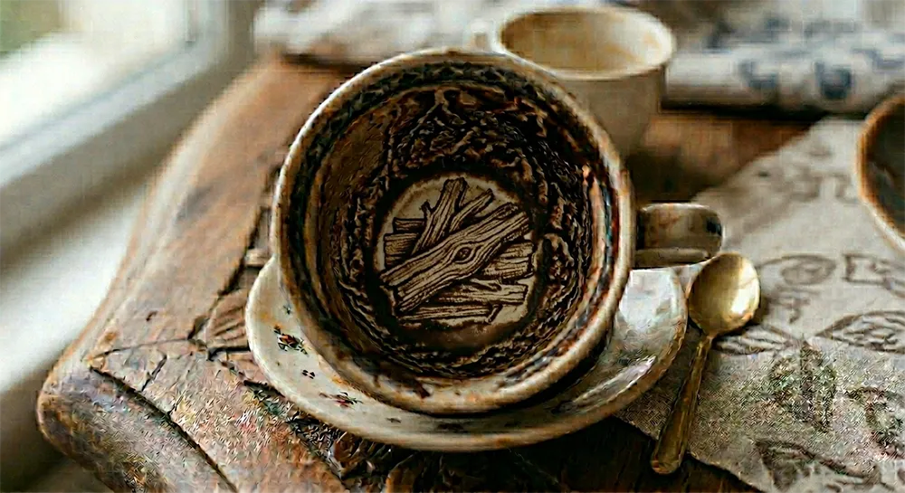 نماد چوب در فال قهوه